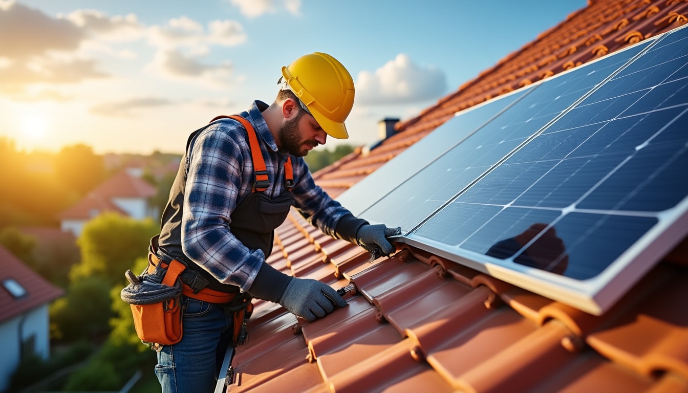 Illustration: Comprendre les bases de la fixation d’un panneau solaire sur toiture en tuiles