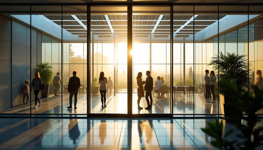 Panneaux solaires transparents : innovation et efficacité énergétique