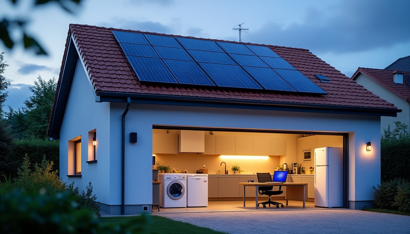 Illustration: Comprendre le fonctionnement d’un panneau solaire de 2000 W