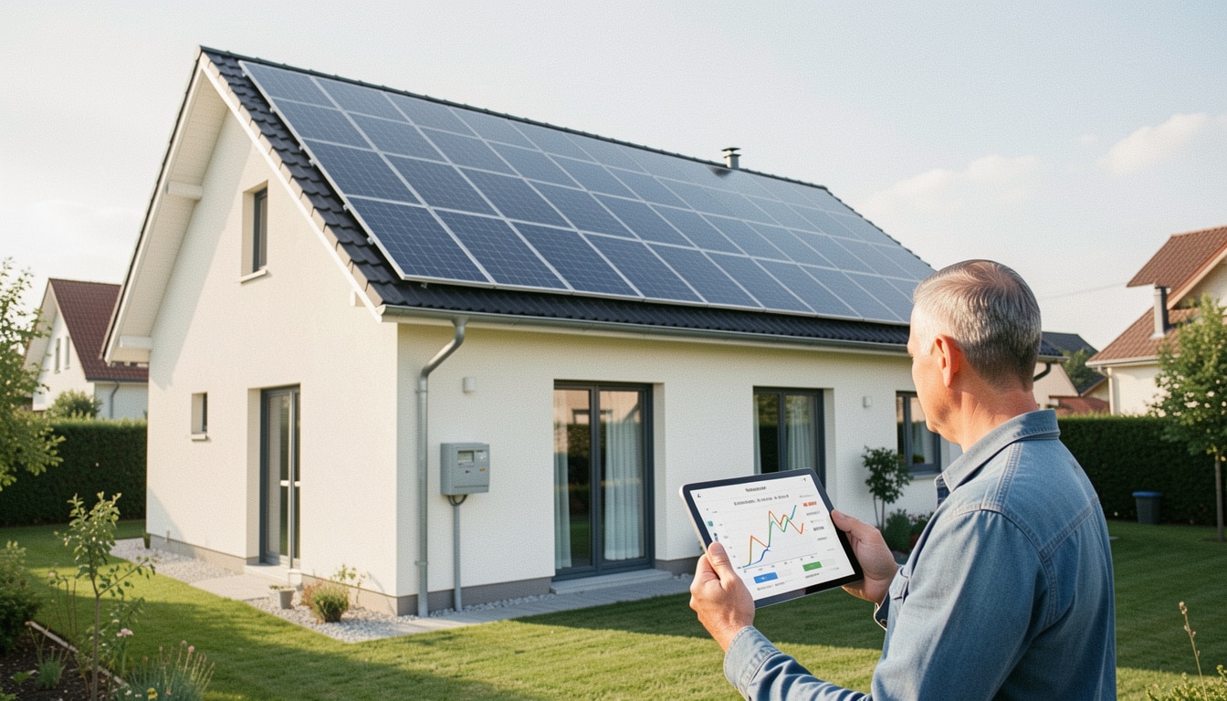 Combien de panneaux solaires pour une maison de 200 m²