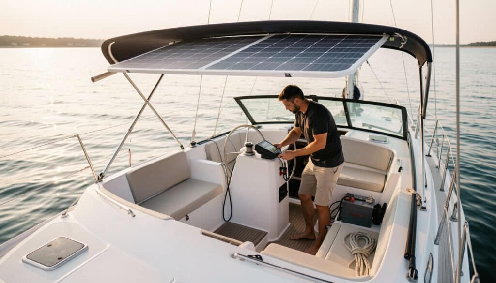 Panneaux solaires pour bateau : bien choisir à bord