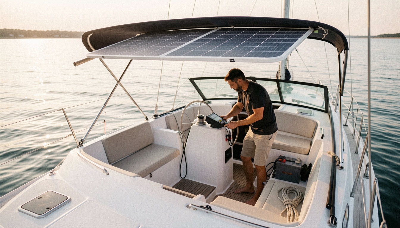 Panneaux solaires pour bateau : bien choisir à bord