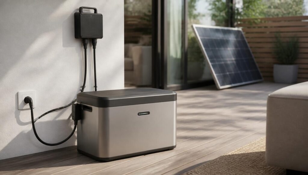 Batterie pour panneau solaire plug and play : bien choisir